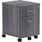 Lorell Relevance Series 2-Drawer Vertical File Cabinet, 15.8" x 19.9" x 22.9", Weathered Charcoal LLR16217 - alternate 1